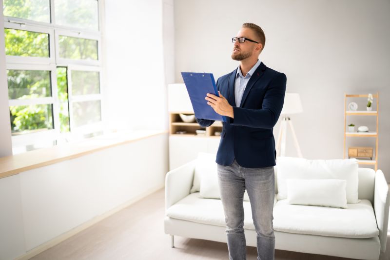 Final inspection with the homeowner